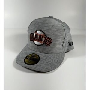 NEW ERA San Francisco Giants Clubhouse 59FIFTY‎ Hat Gray Men's Sz 7 5/8 *NEW*